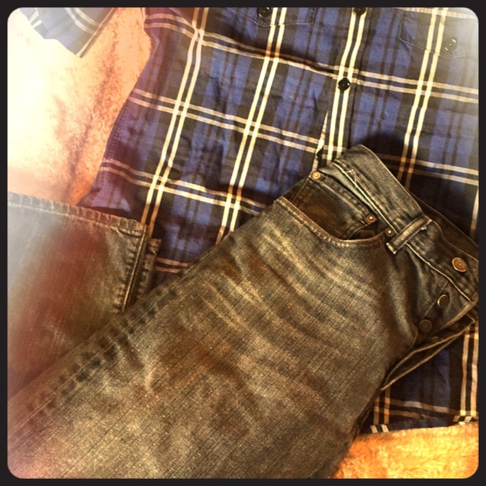 Men’s 31 x 32 Black Straight Levi Jeans